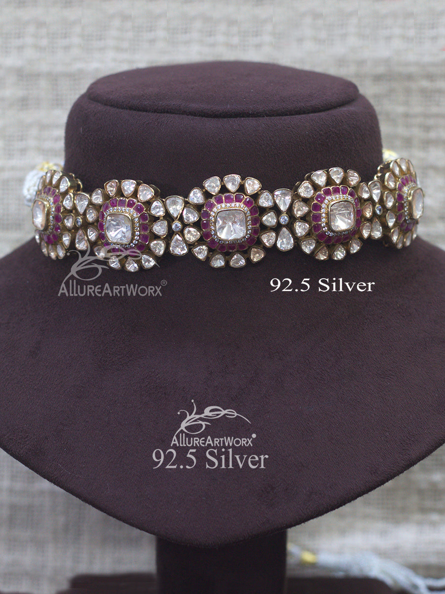 Kathyln Silver Choker