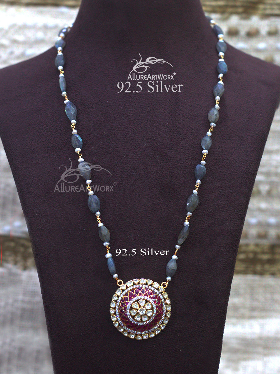 Fleur Silver Neckpiece