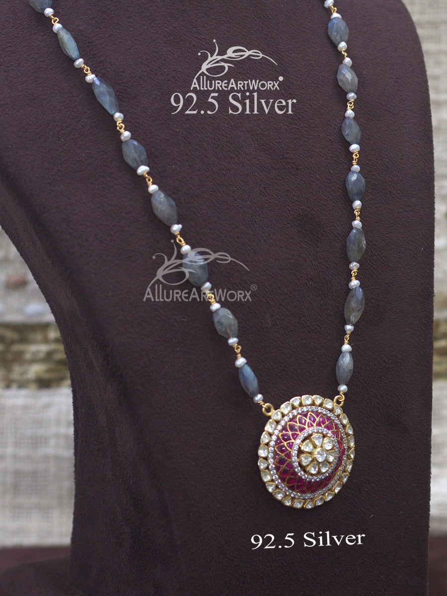 Fleur Silver Neckpiece