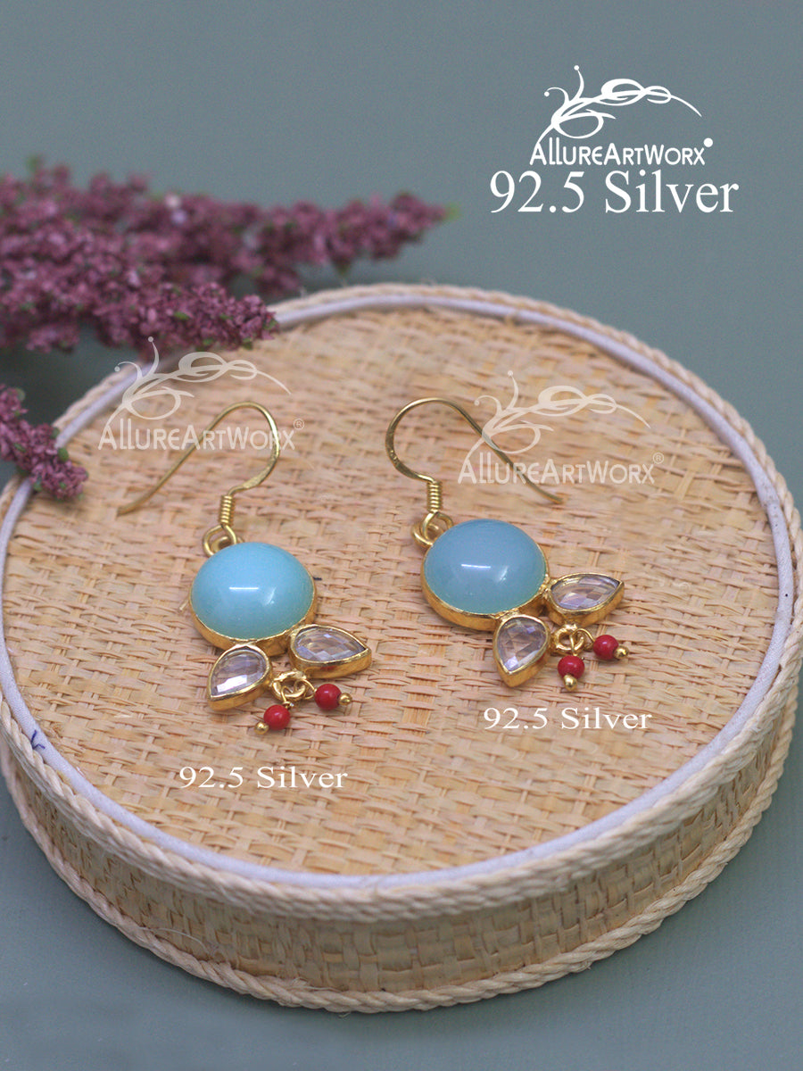 Cordelia Silver Hooks