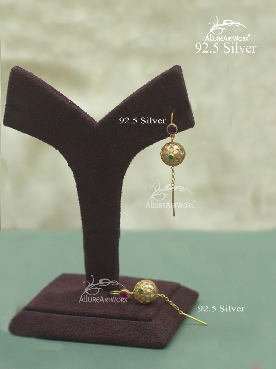 Ekkavali Silver Earrings