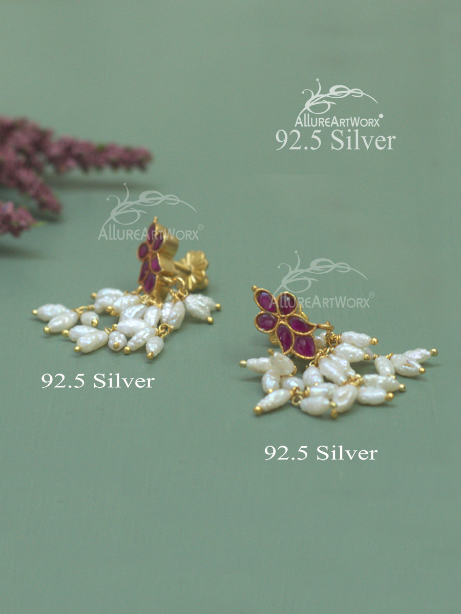 Gracious Silver Earrings