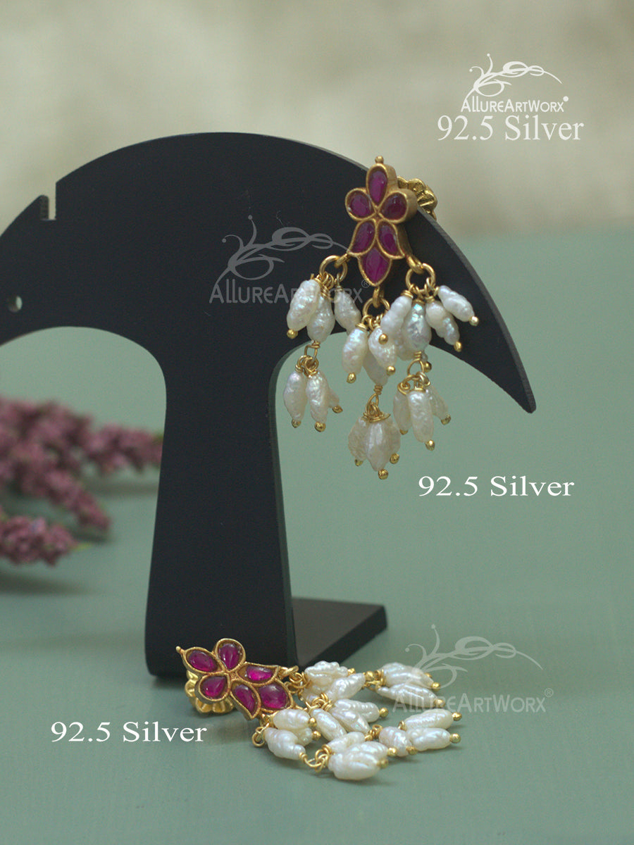Gracious Silver Earrings