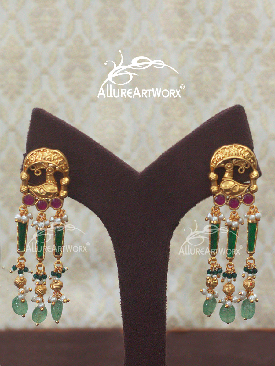 Jadau Necklace(screwback)