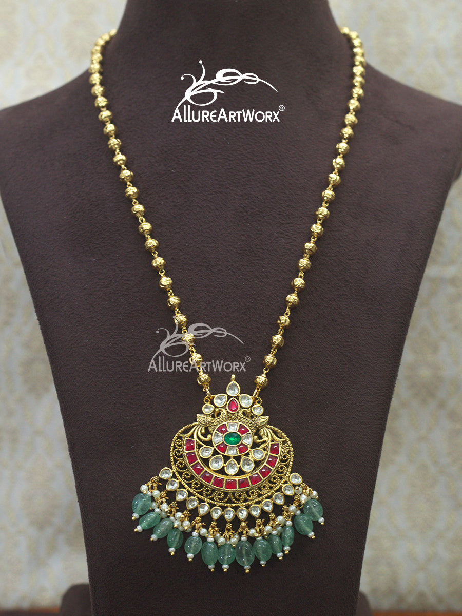 Peacock Necklace(long)