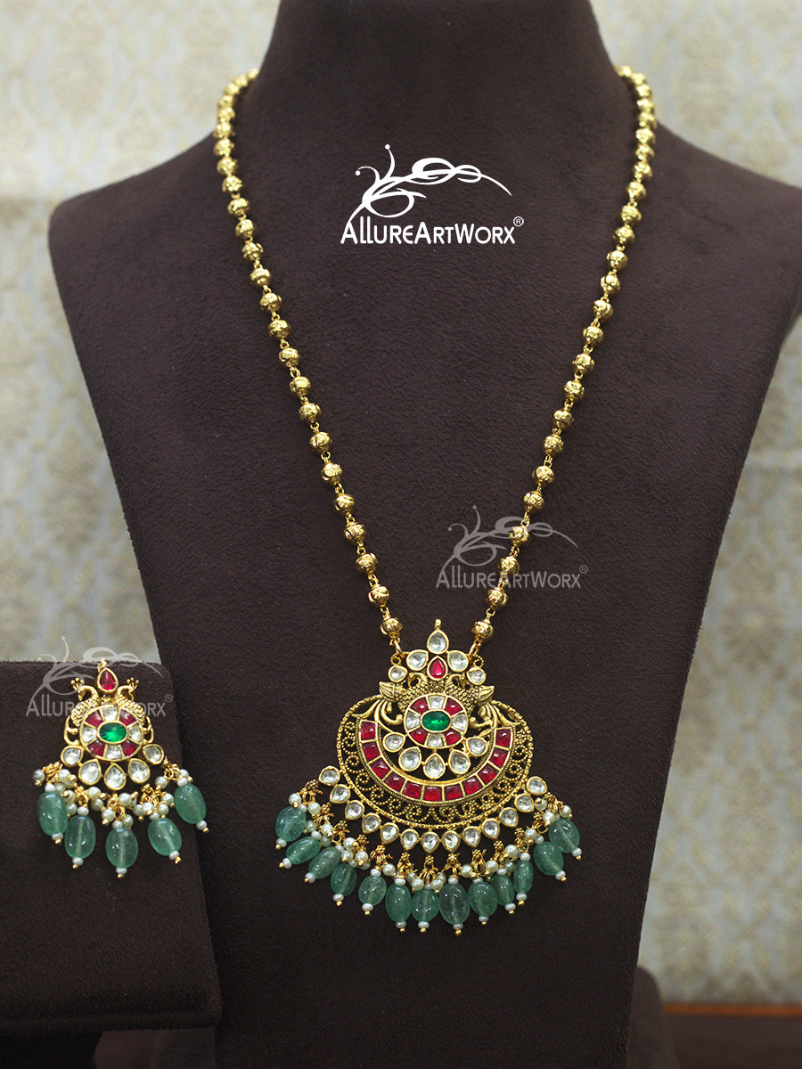 Peacock Necklace(long)