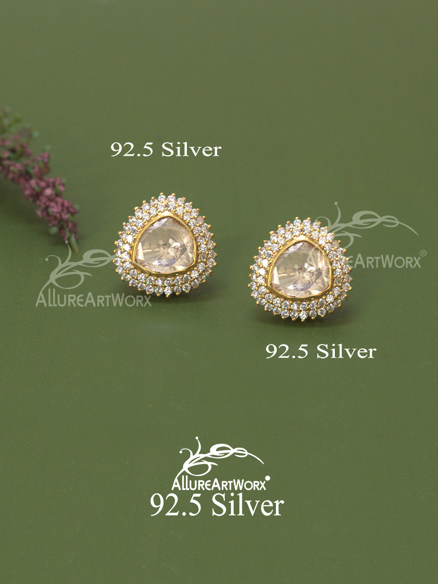 Radiant Silver Earrings