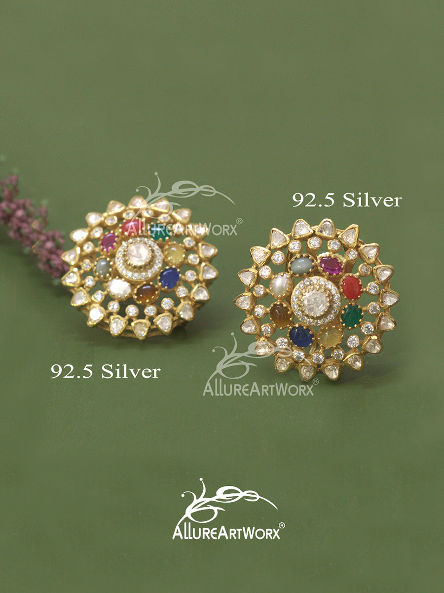 Preet Silver Earrings