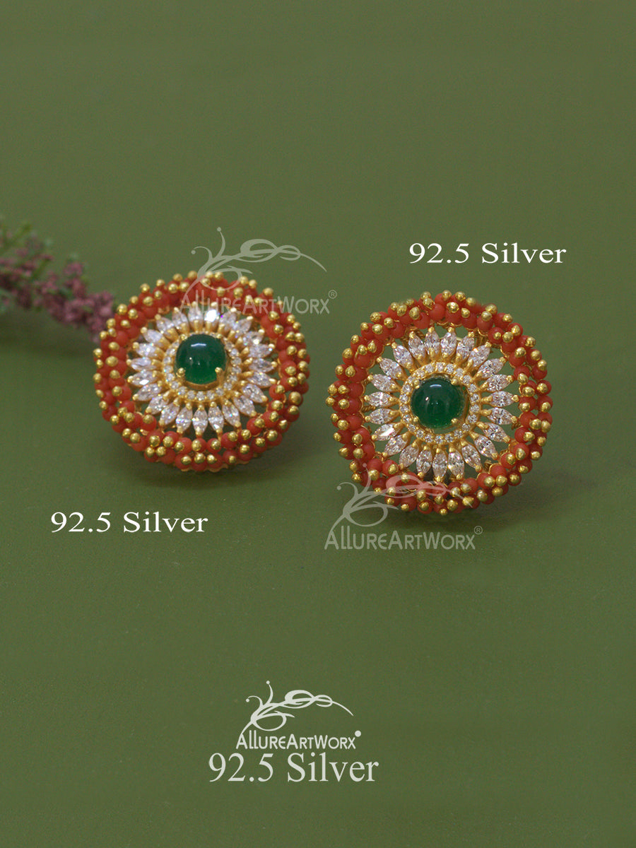 Meher Silver Earrings