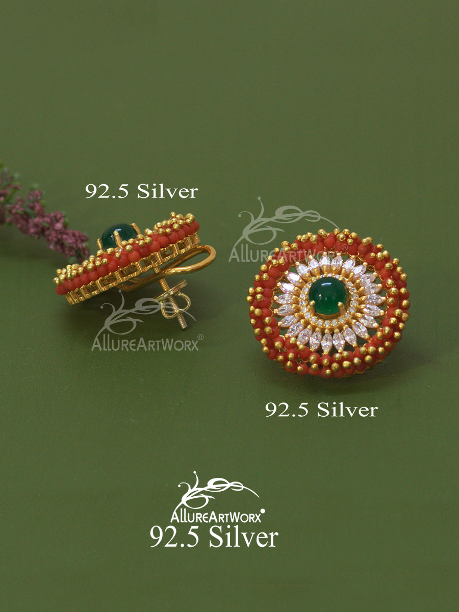 Meher Silver Earrings