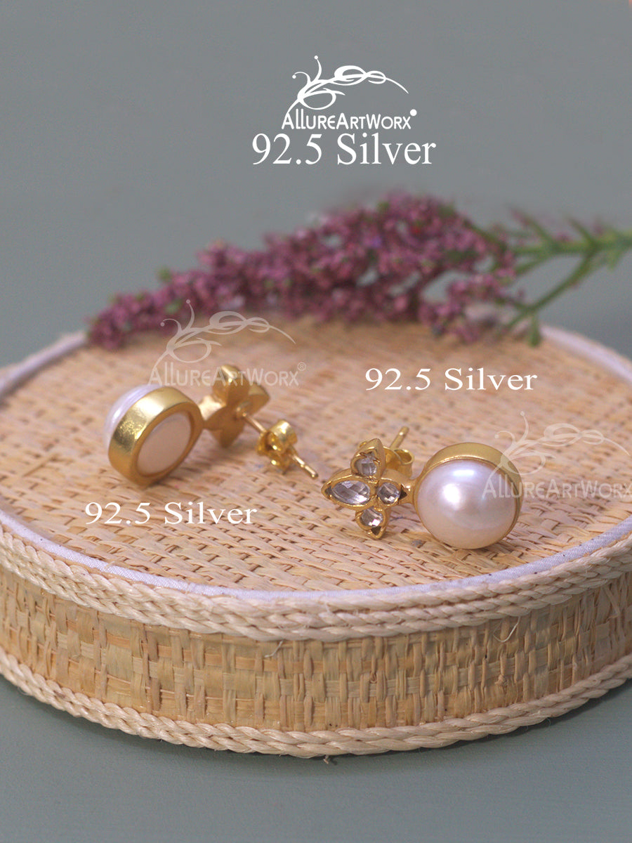 Nithila Silver Earrings