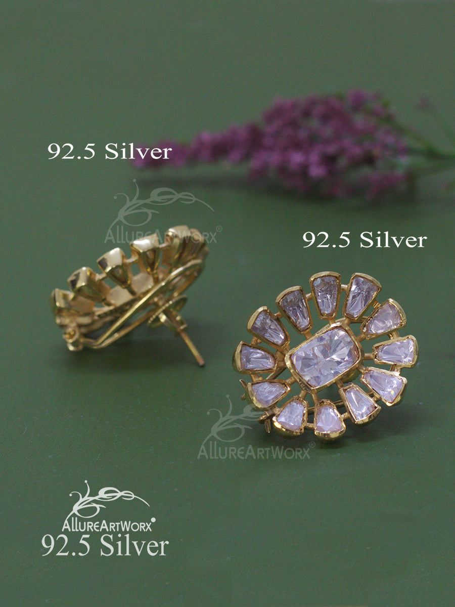 Blooming Silver Earrings