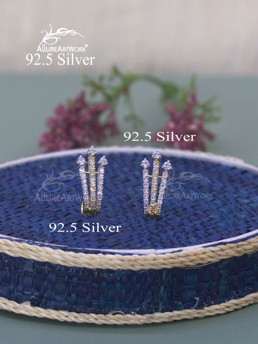 Fiona Silver Earrings