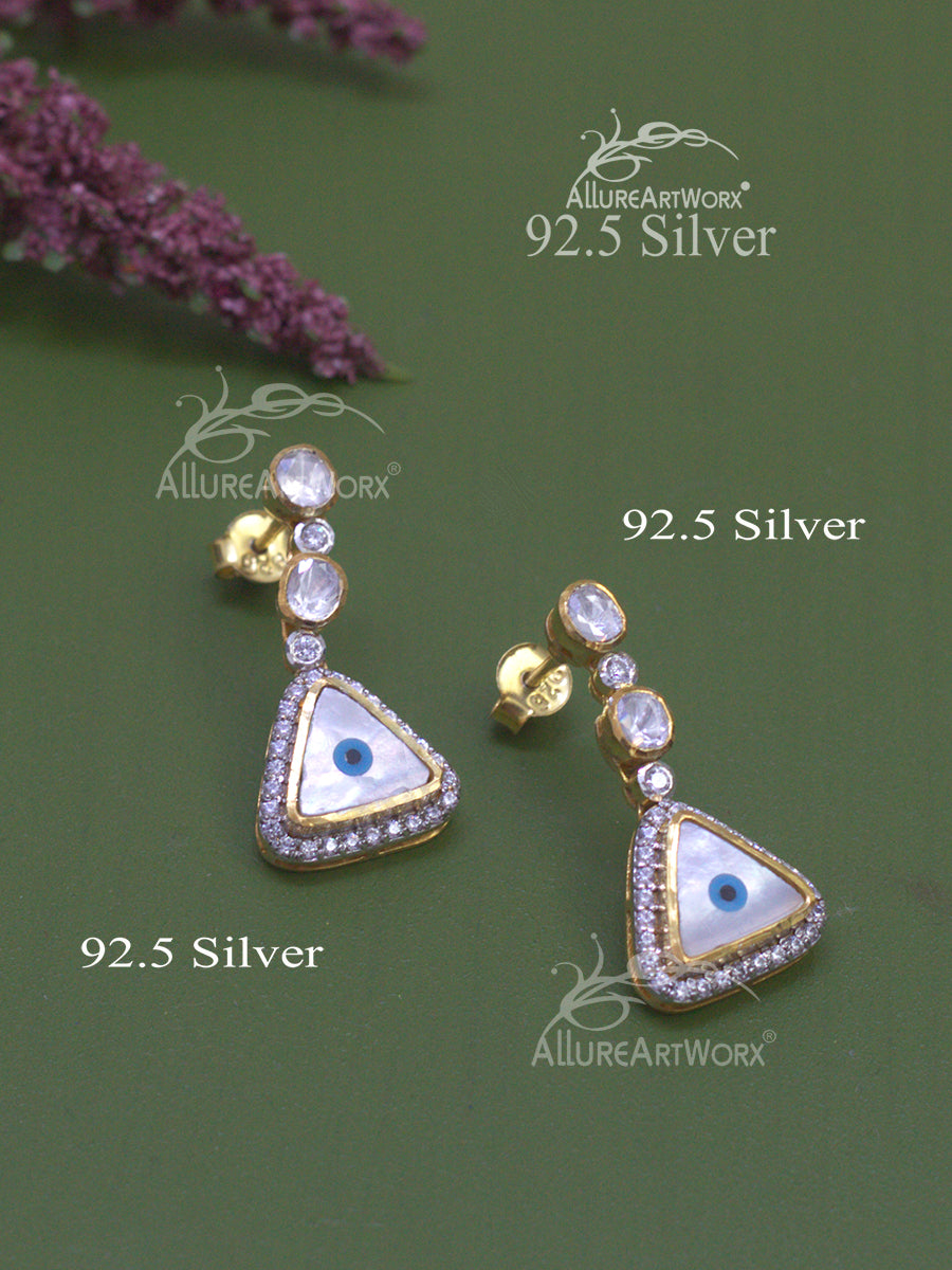 Ceri Silver Earrings