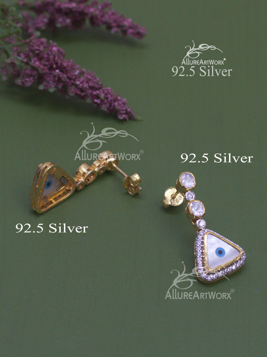 Ceri Silver Earrings