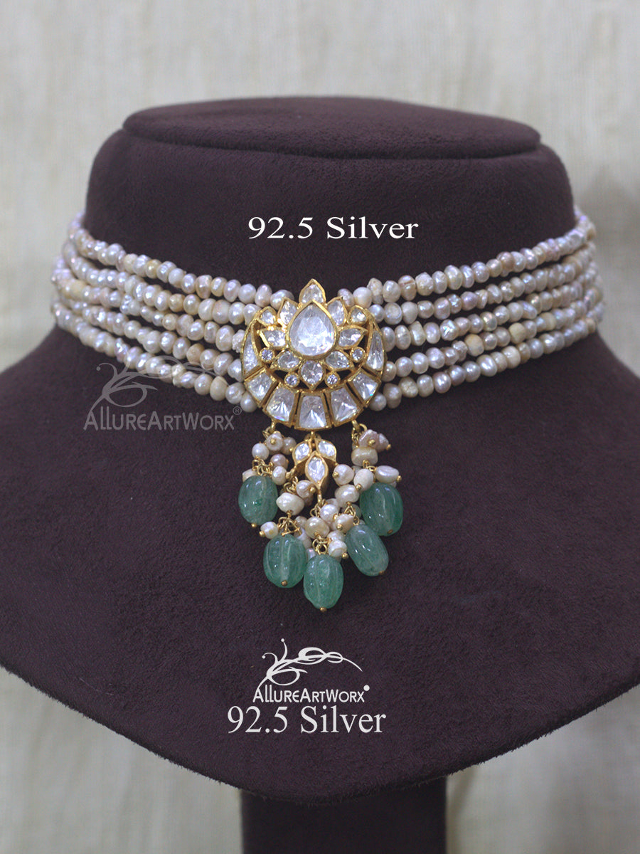 Marita Silver Choker