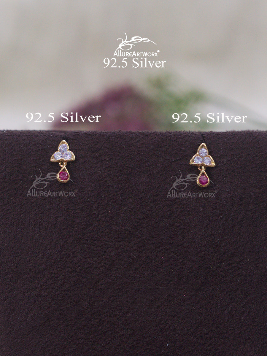 Paula Silver Earrings(Small)