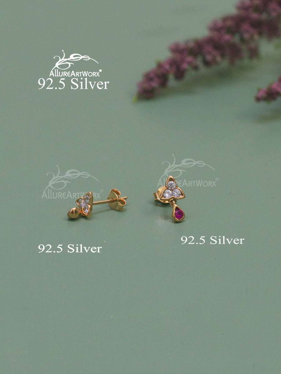 Paula Silver Earrings(Small)