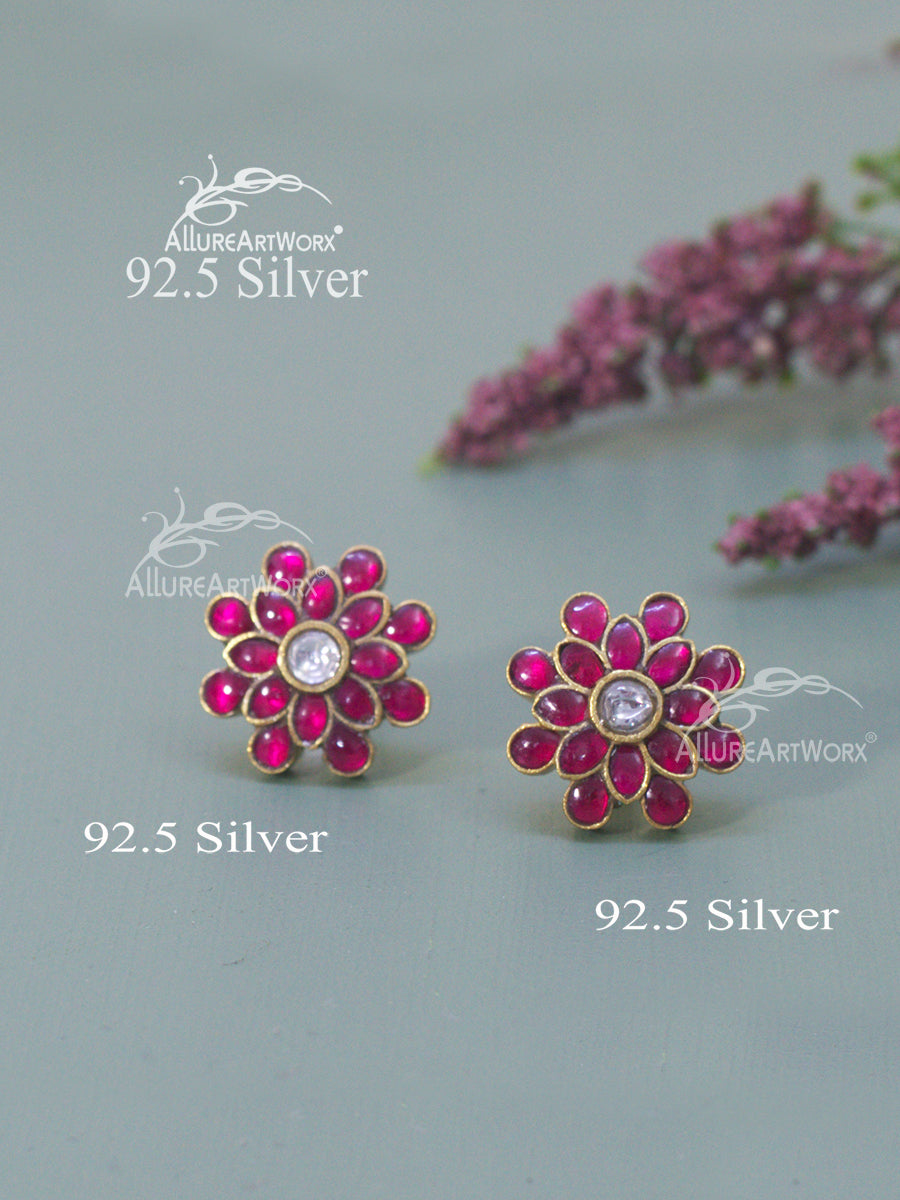 Arzo Silver Earrings