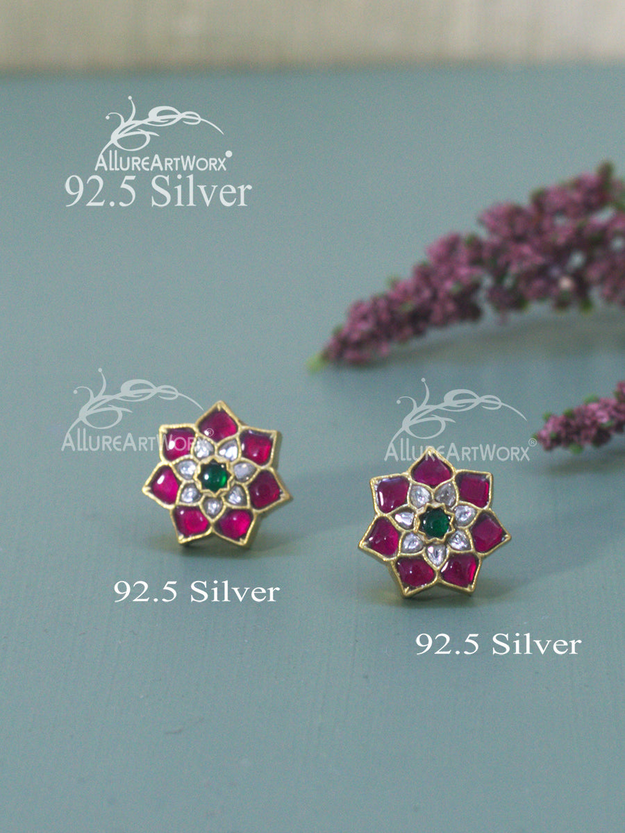 Sitara Silver Earrings