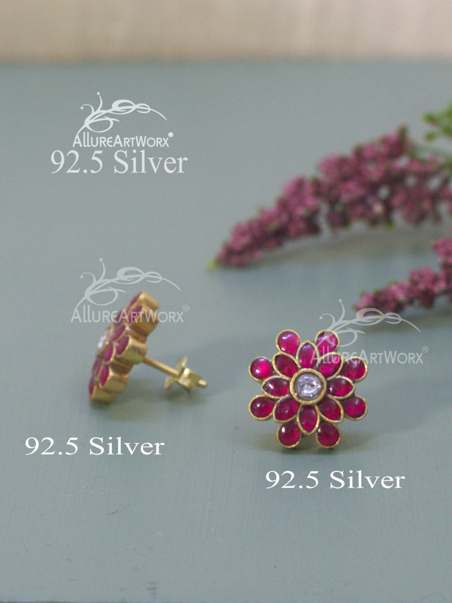 Arzo Silver Earrings