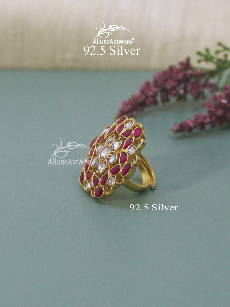 Azalea Silver Ring