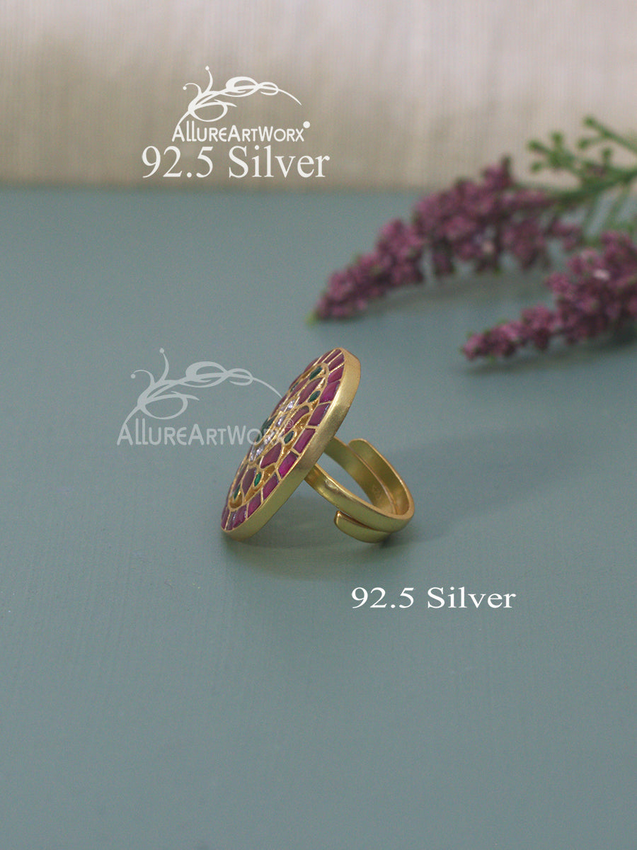 Abjini Silver Ring