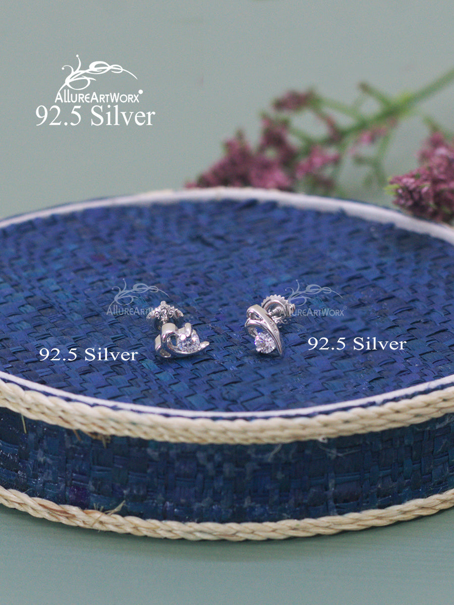 Adena Silver Earrings(Small)