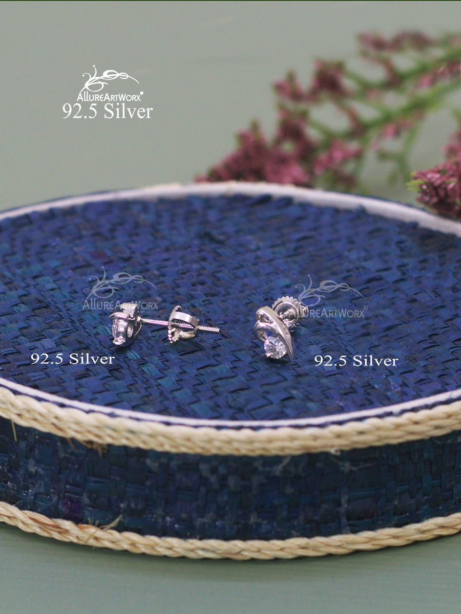 Adena Silver Earrings(Small)