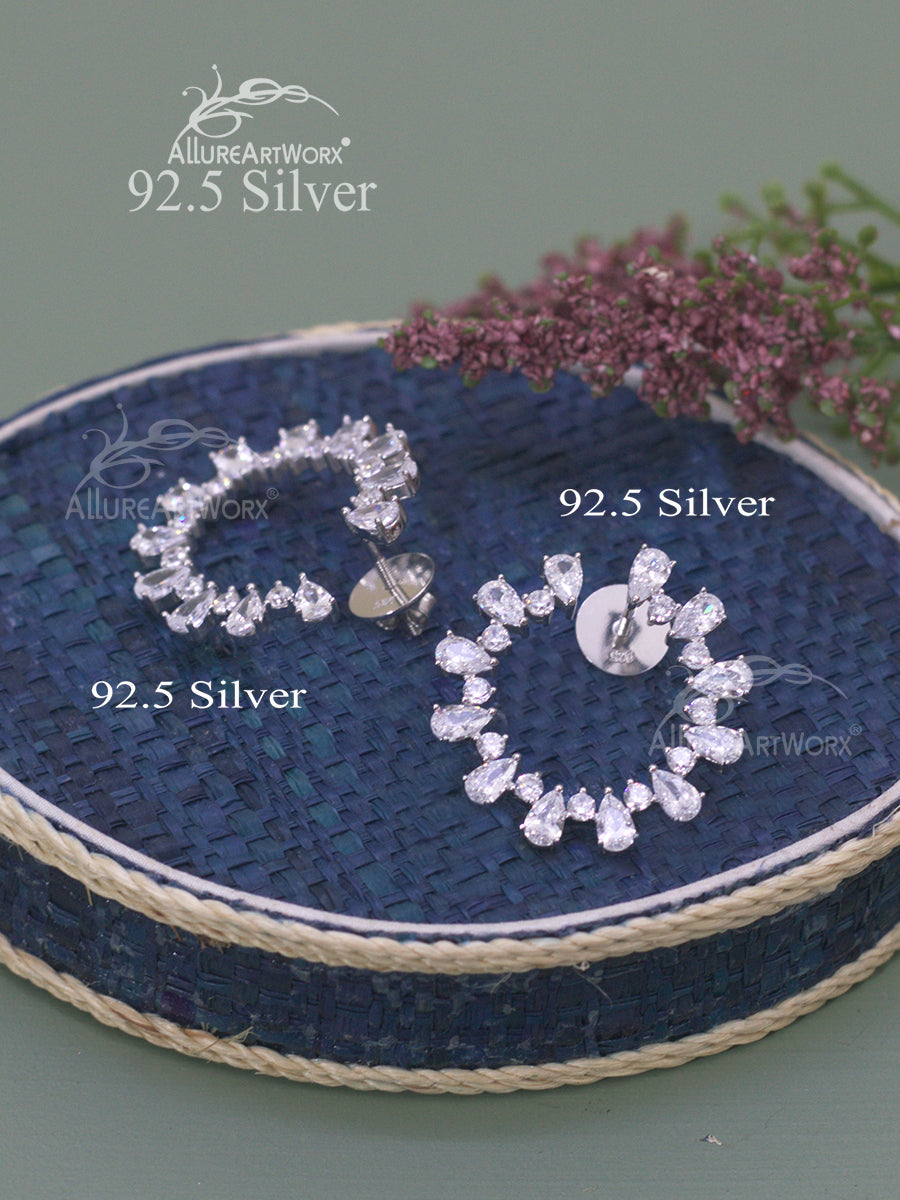 Aellin Silver Earrings