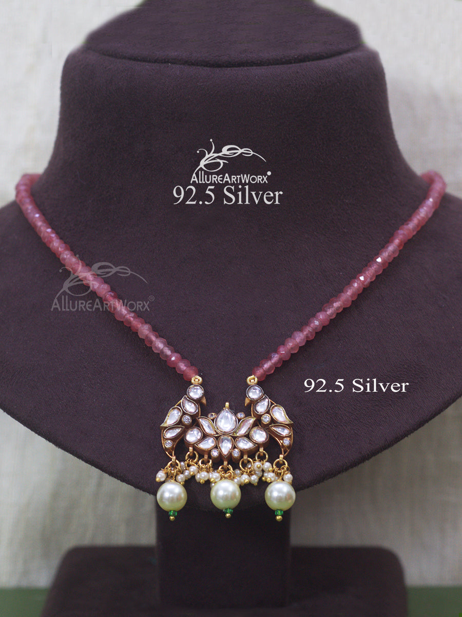 Pihu Silver Necklace