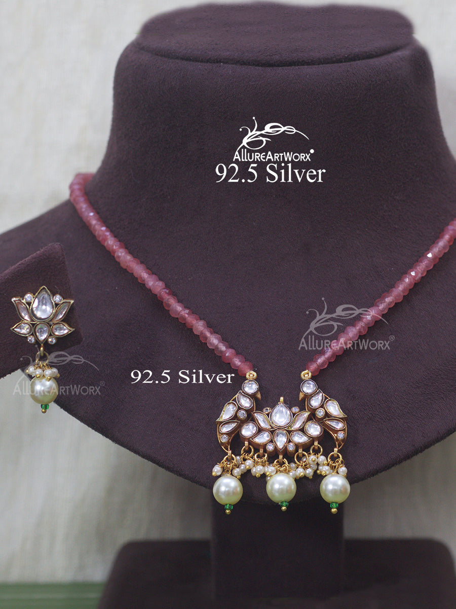 Pihu Silver Necklace