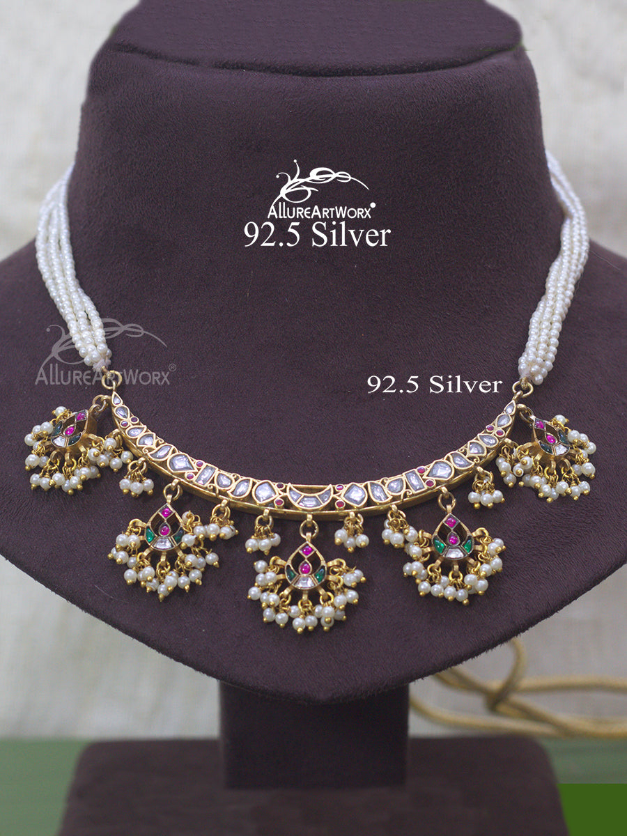Vivita Silver Neckpiece(Hasli)