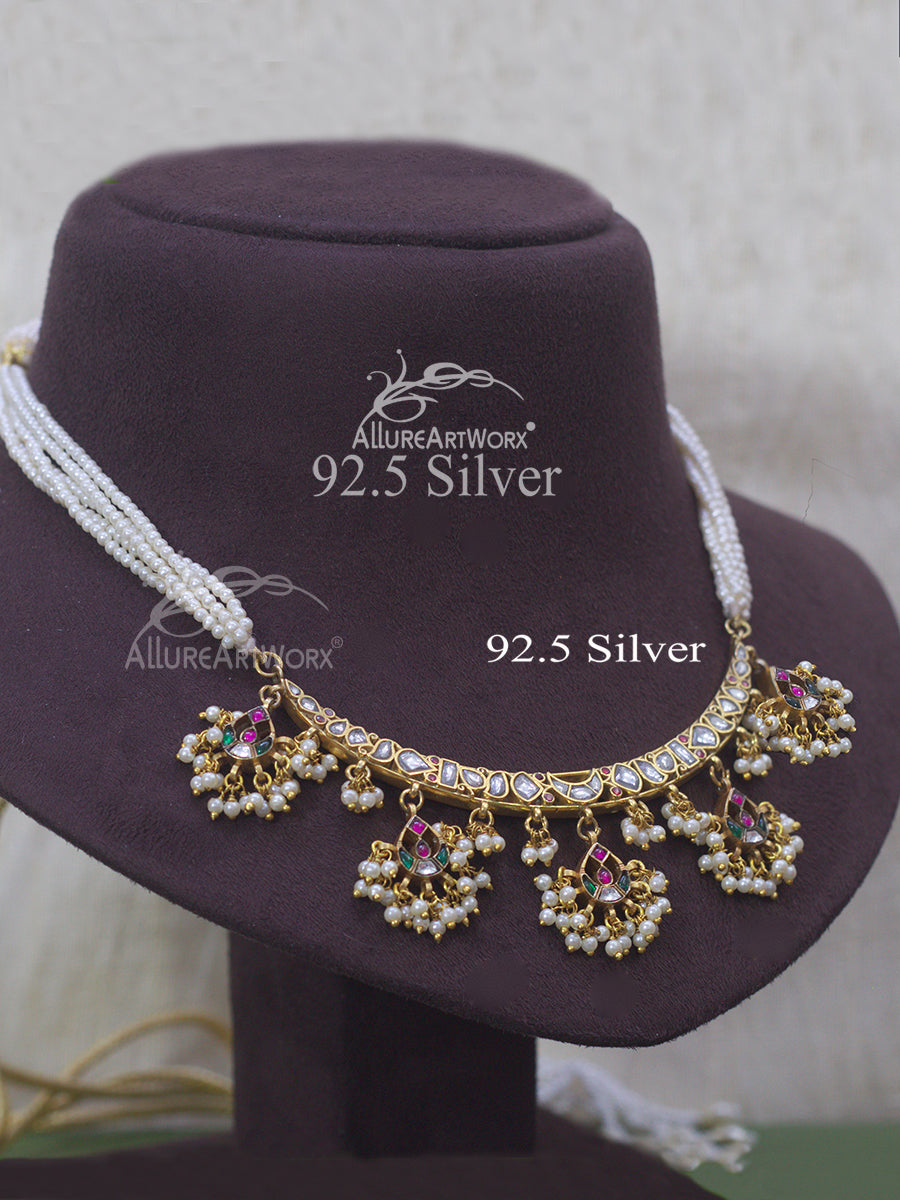 Vivita Silver Neckpiece(Hasli)