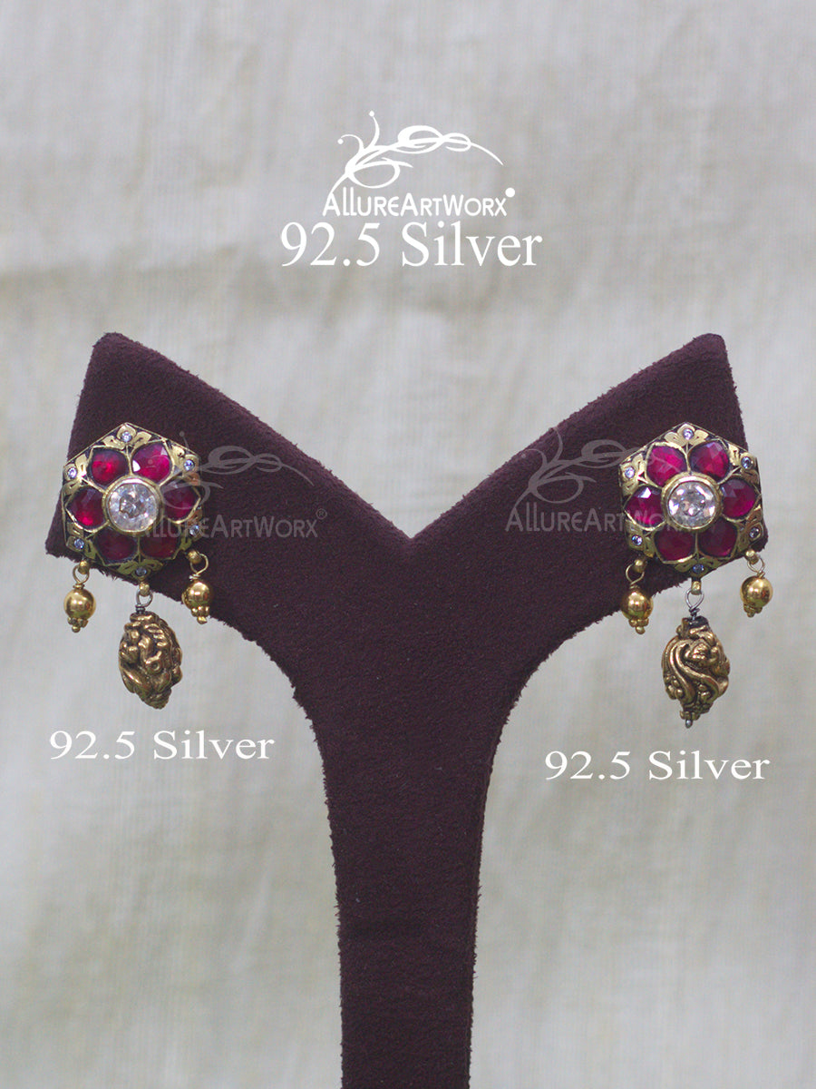 Abhirupa Silver Necklace