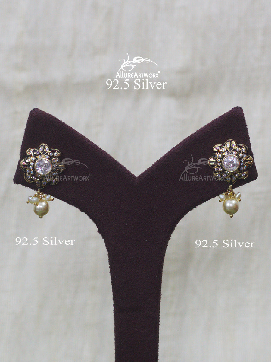 Udita Silver Necklace(long)