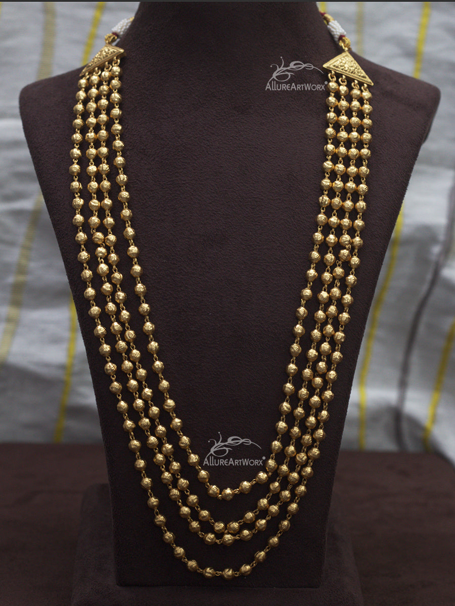Gold Ball Neckpiece