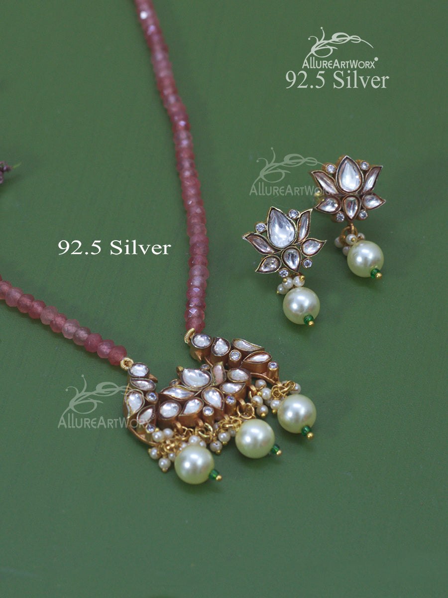 Pihu Silver Necklace