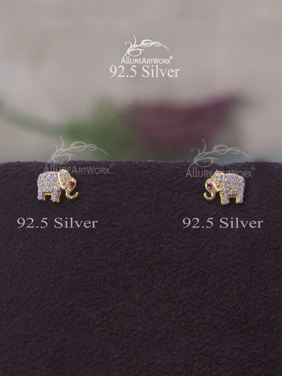 Ibha Silver Earrings(white-small)