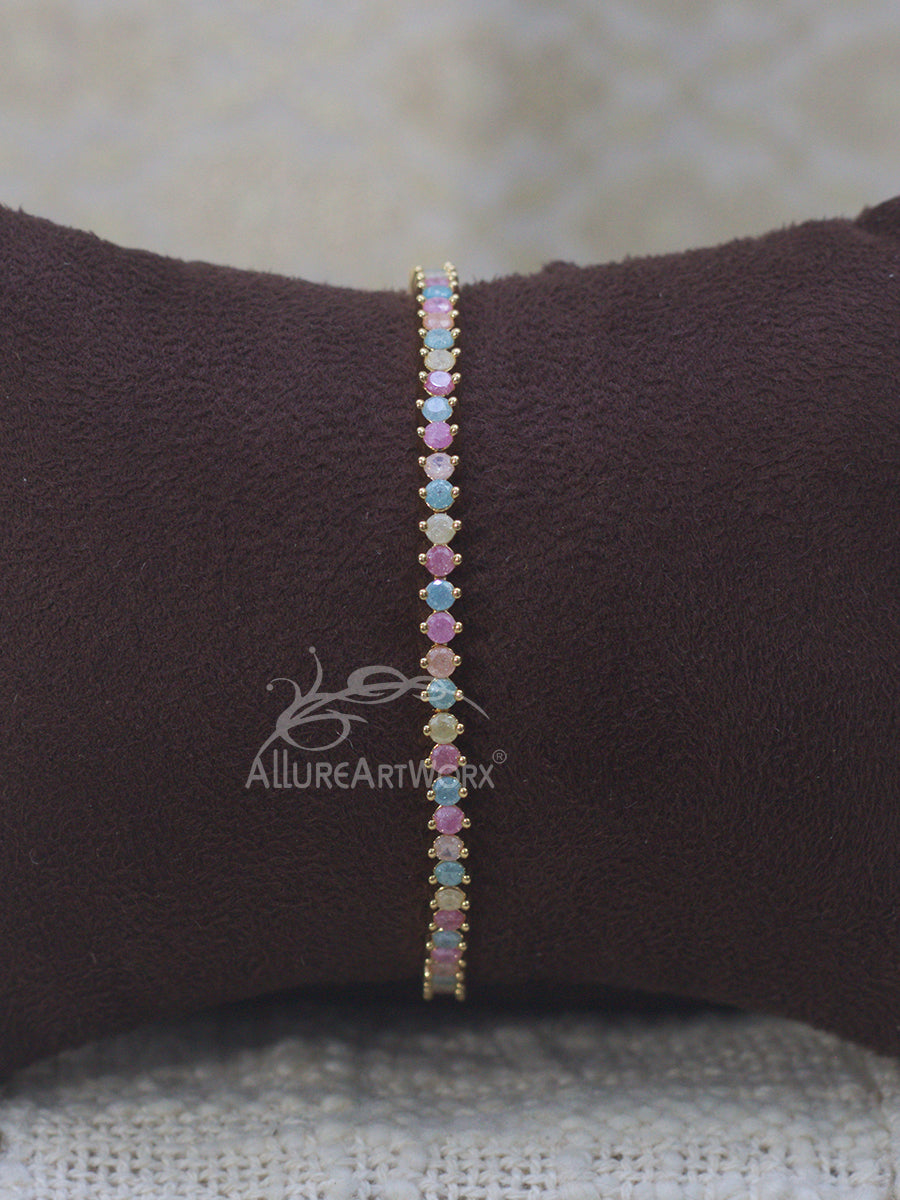Colourful Tennis Bracelet