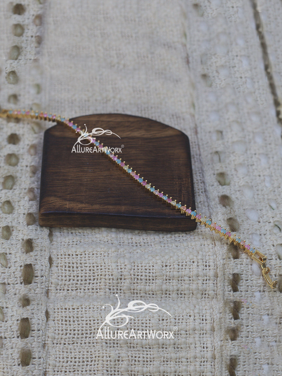 Colourful Tennis Bracelet