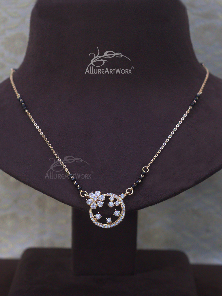 Trendy Mangalsutra(Light Rosegold)