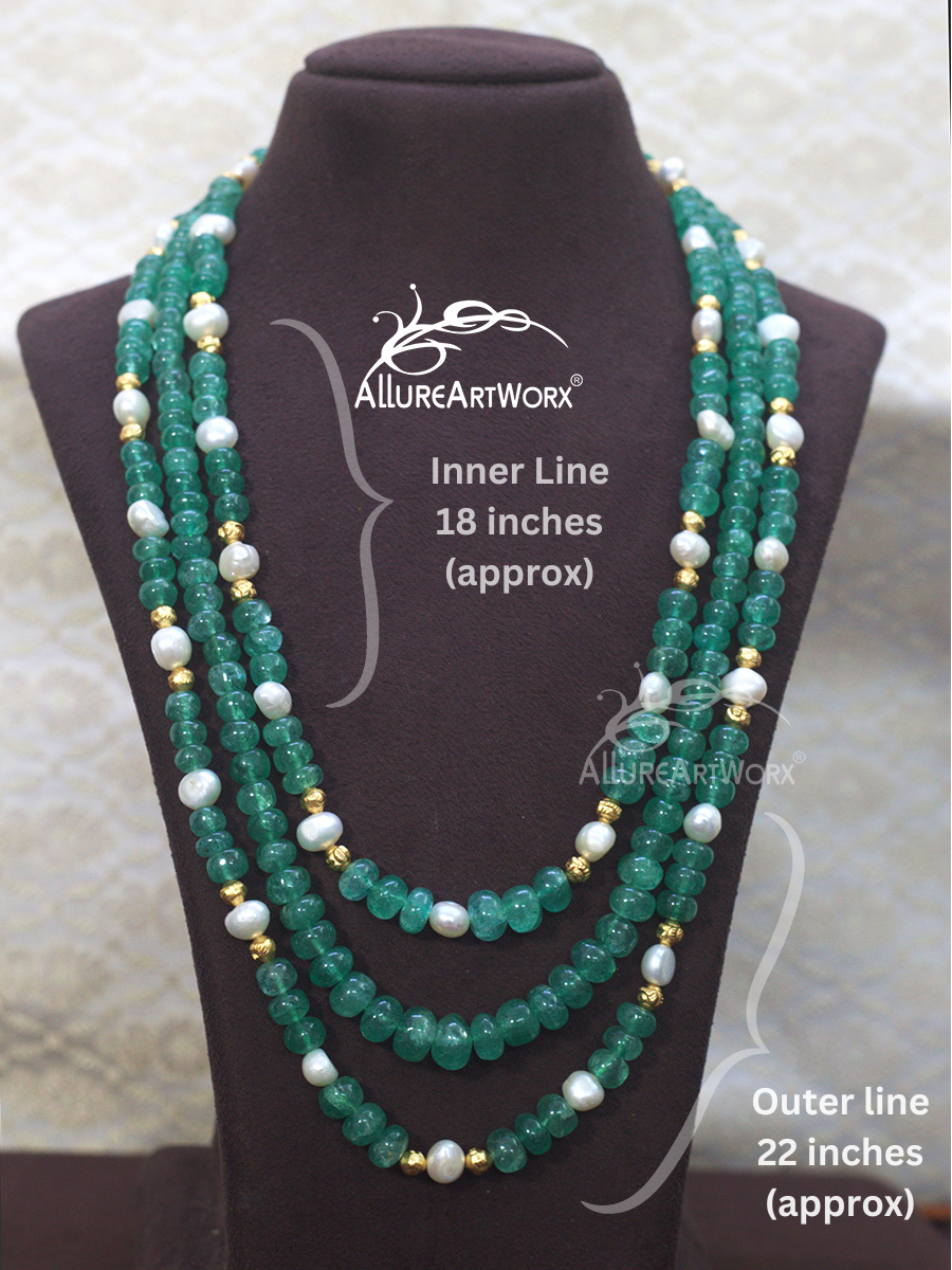 Quartz Pearl Neckpiece