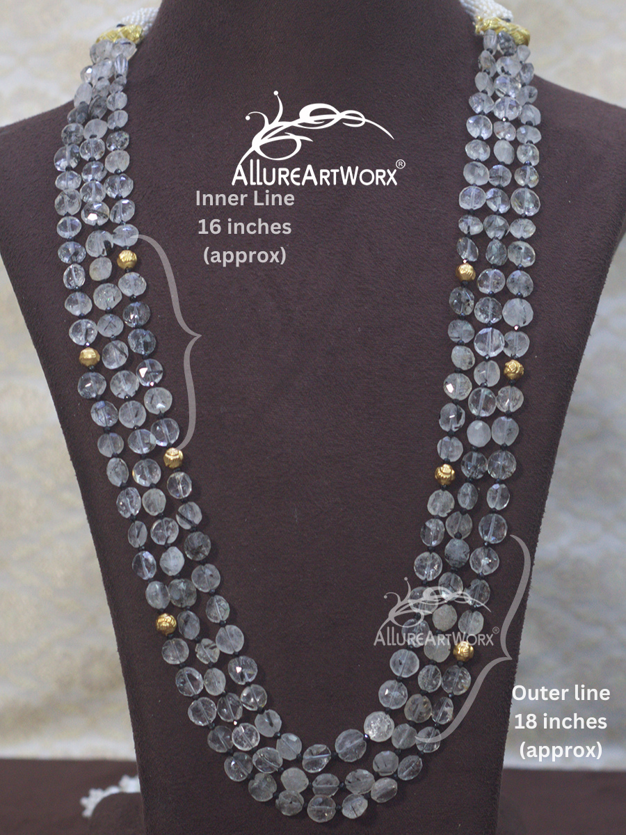 Black Rutile Neckpiece