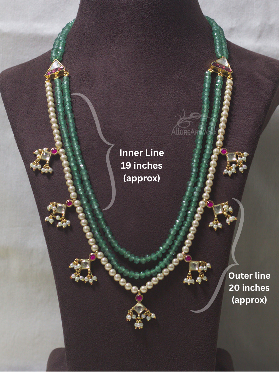Jade Kundan Neckpiece