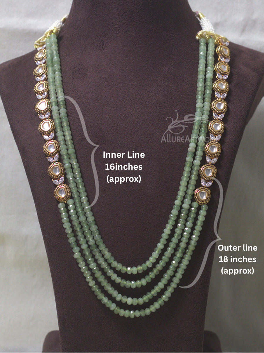 Jade Kundan Neckpiece