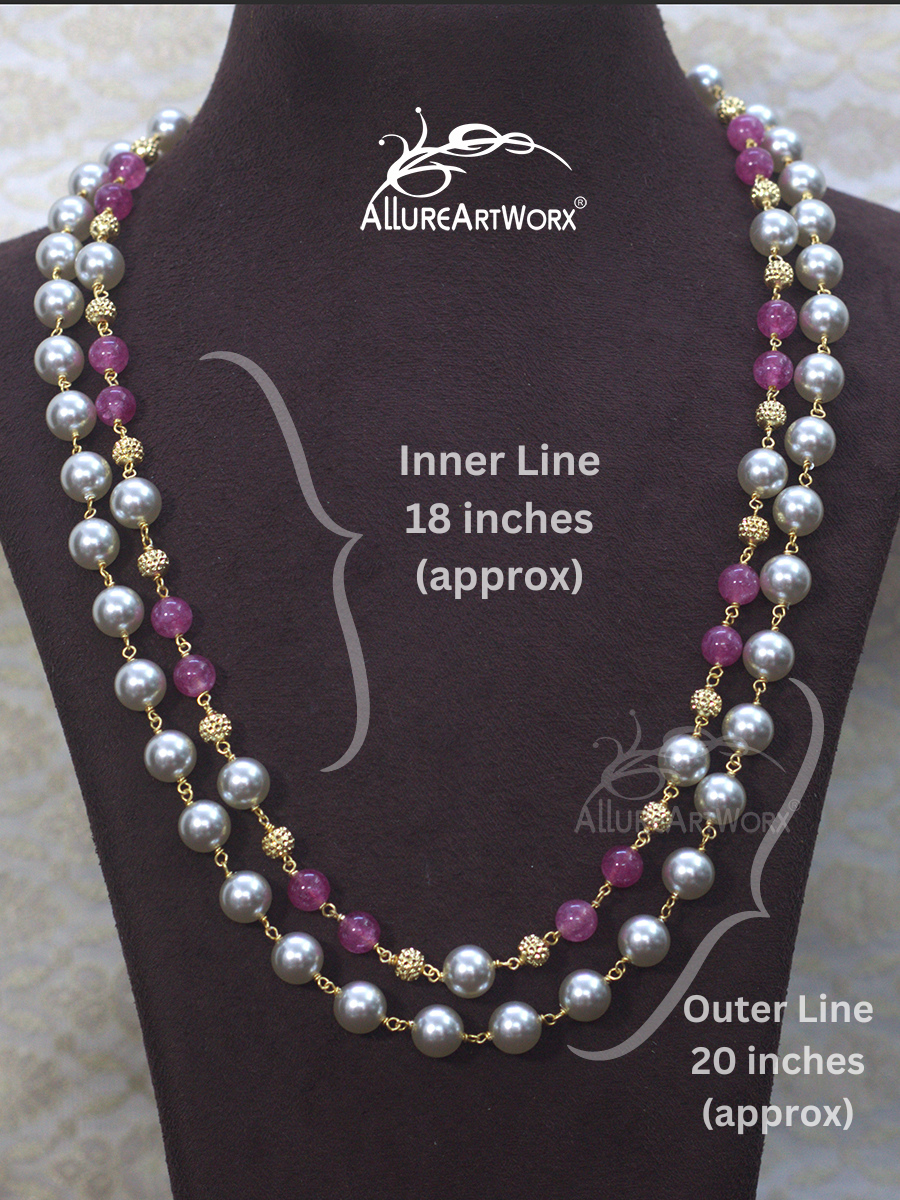 Pearl Jade Neckpiece