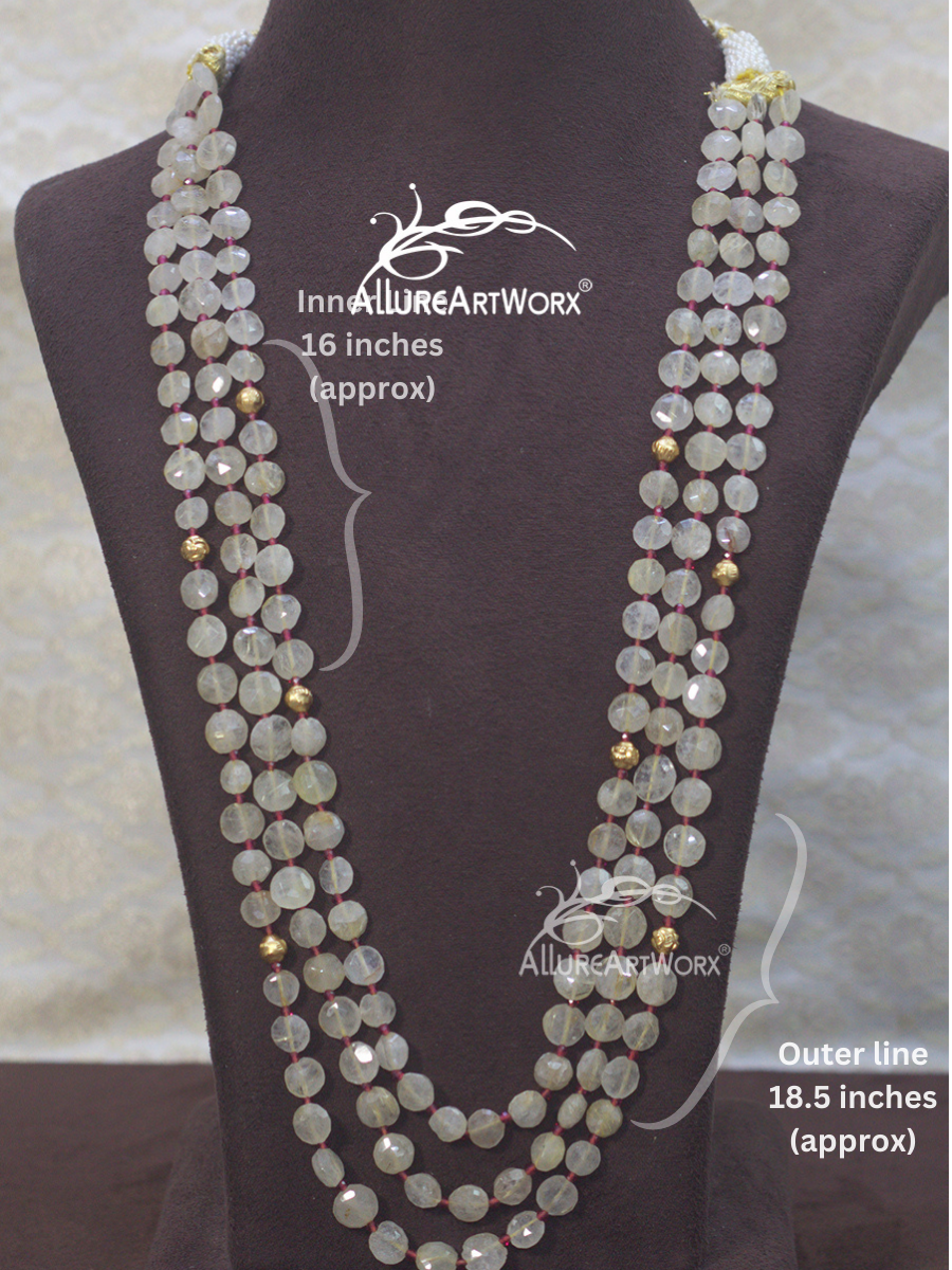 Golden Rutile Neckpiece