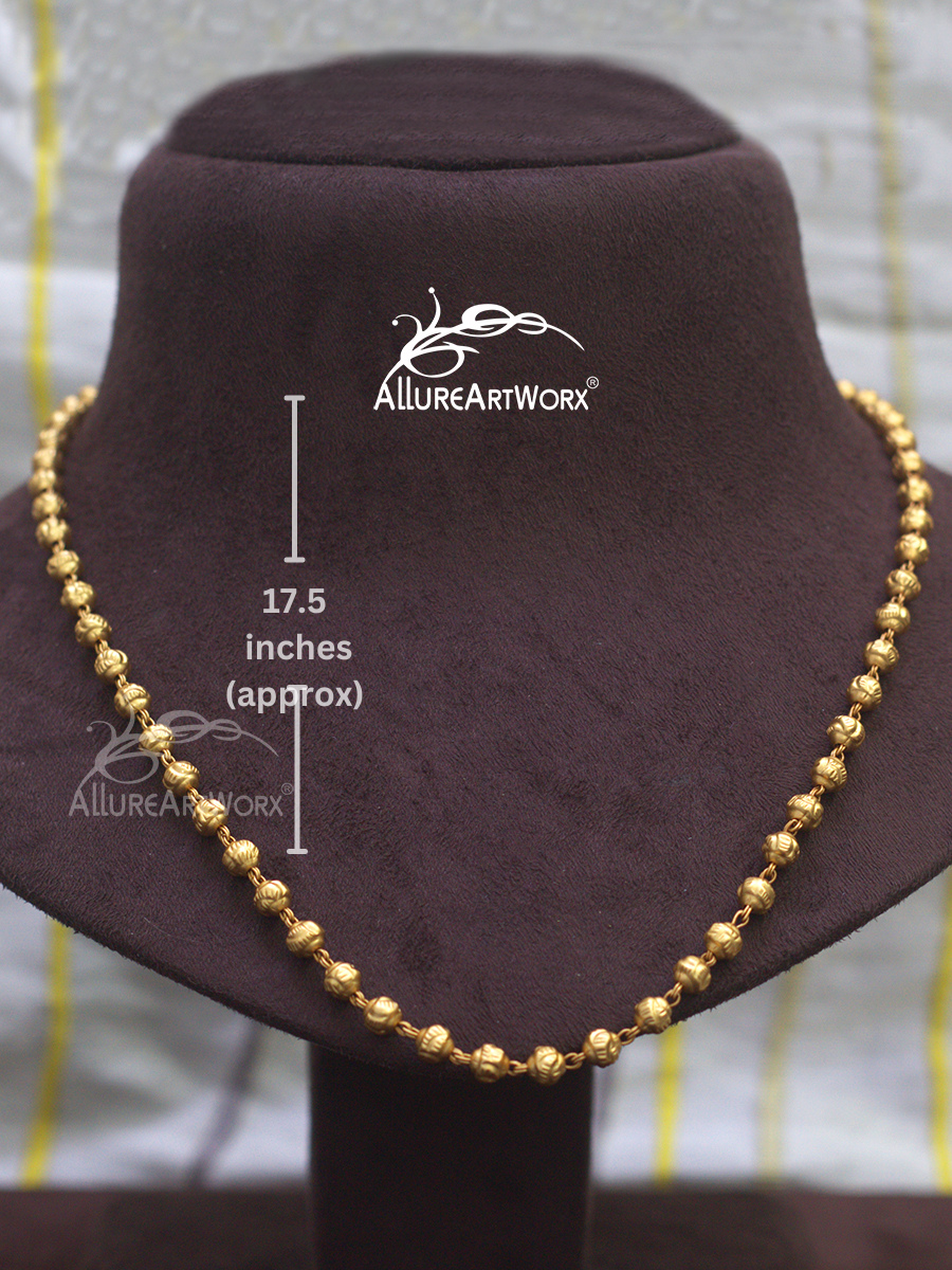Gold Ball Neckpiece