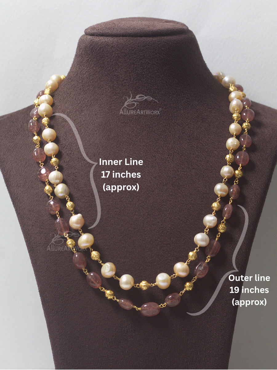 Pearl Quartz Neckpiece